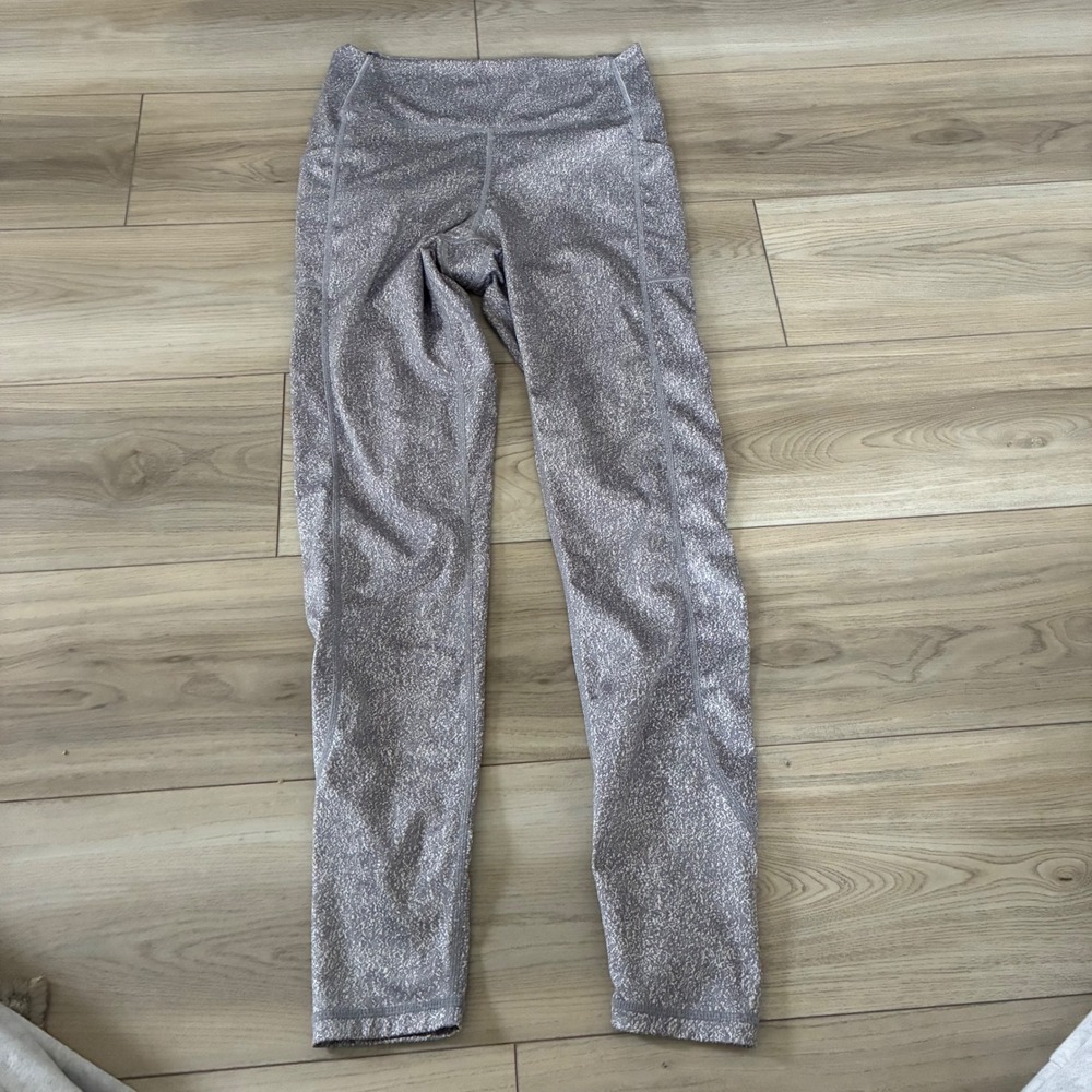 Glyder Womens Print Leggings High Waist Activewear‎ Athletic Pants Medium